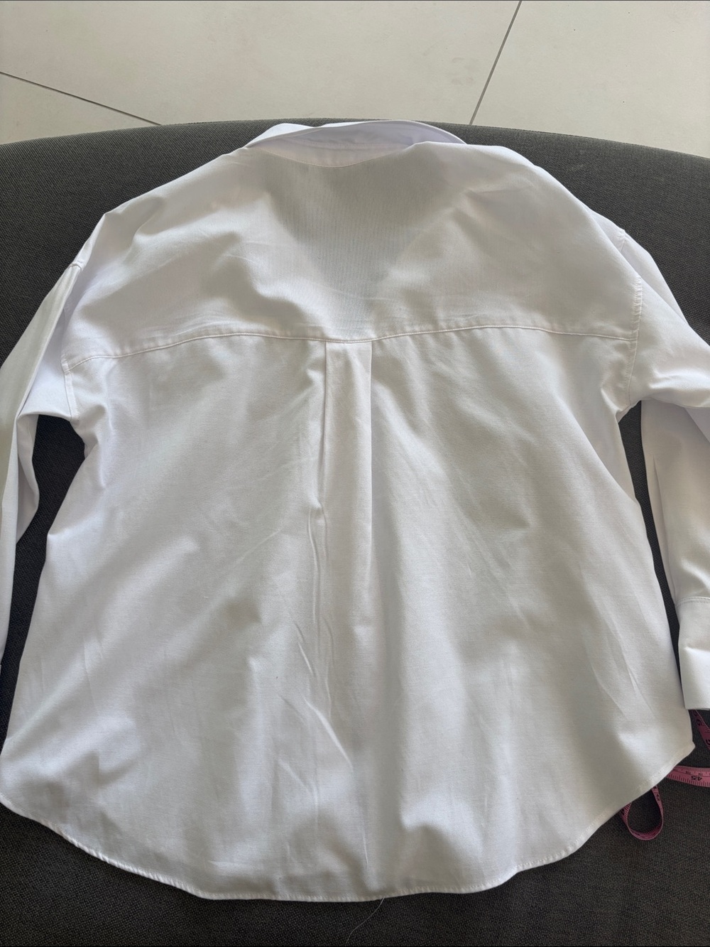 Zara Women’s Poplin White Button-Down Shirt Size Medium - Picture 6 of 9